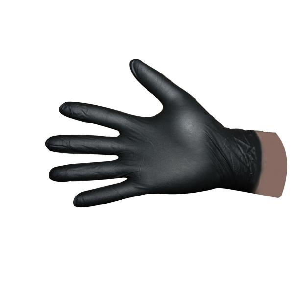 Black latex deals disposable gloves