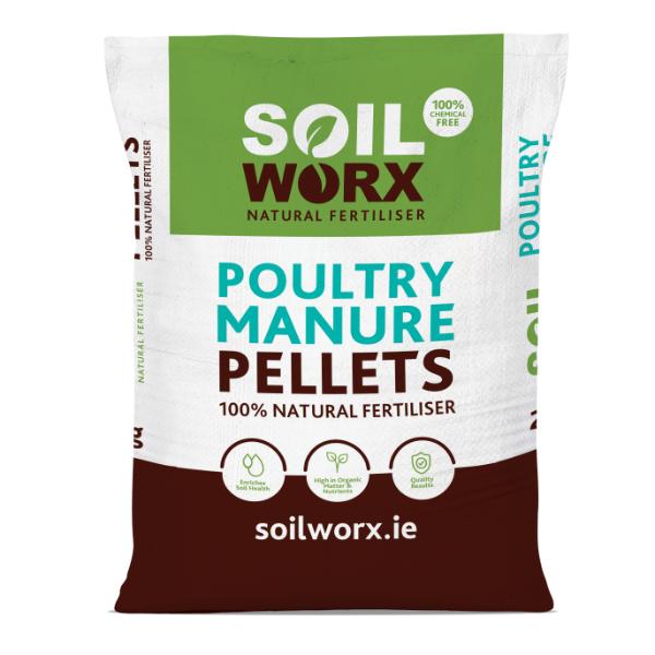 Soil Worx Poultry Manure Bag 20Kg Co Op Superstores