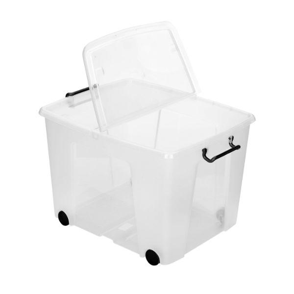 Smart Storemaster Storage Box with Lid - 75L