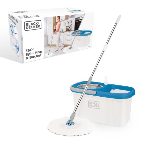 Black Decker Spin Mop Bucket