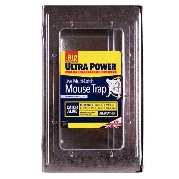 The Big Cheese, Ready-Baited, Poison-Free Live Multi-Catch Mouse