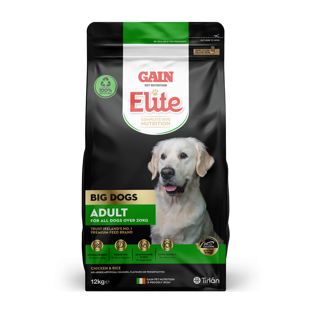 Gain Elite Big Dog Adult Food - 12kg