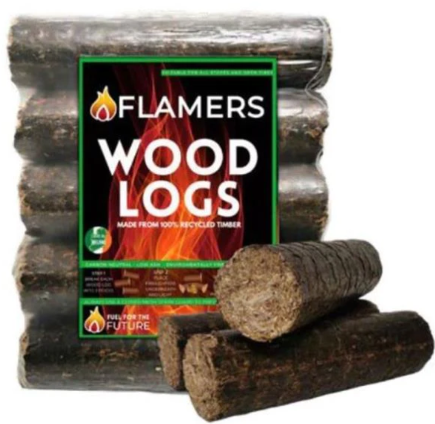 Flamers Hardwood Woodlogs 5 Pack