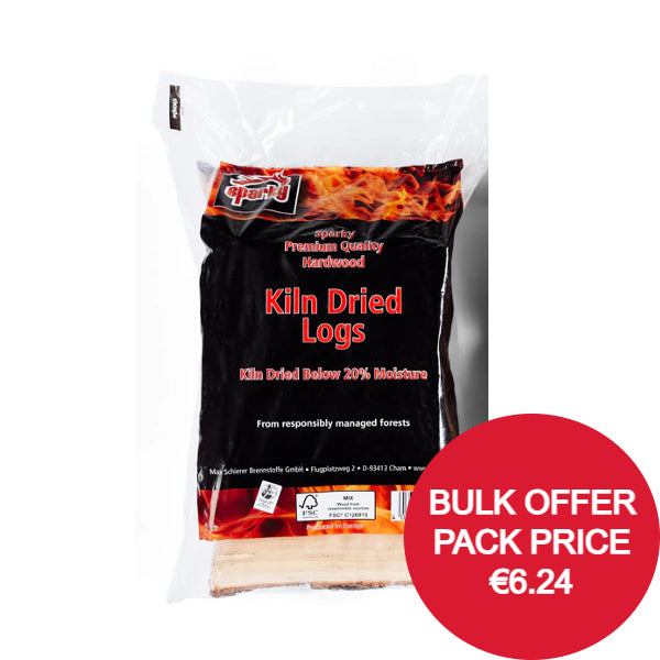 Sparky Alder Kiln Dried Hardwood Firewood Bag &lt;20% 22L (A)