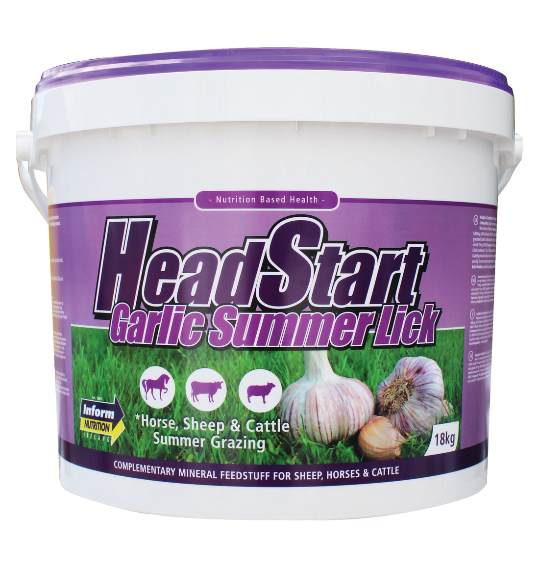 Headstart Garlic Summer Licks 18kg