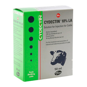 Cydectin LA 10% 50ml - Injectable