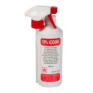 Iodine 10% Spray 500ml