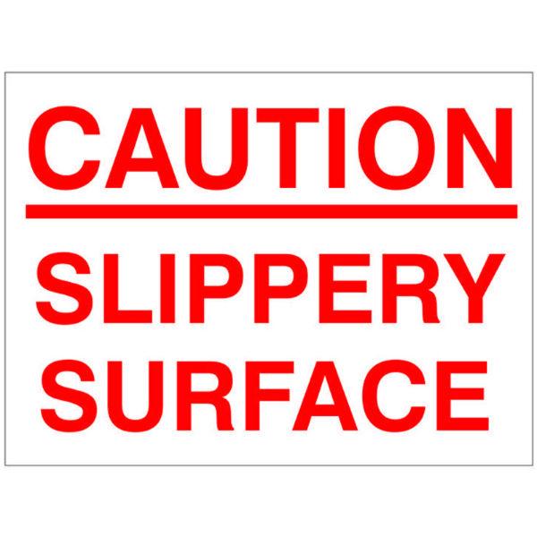 Large Farm Safety Sign-Slippery Surface HAR415J