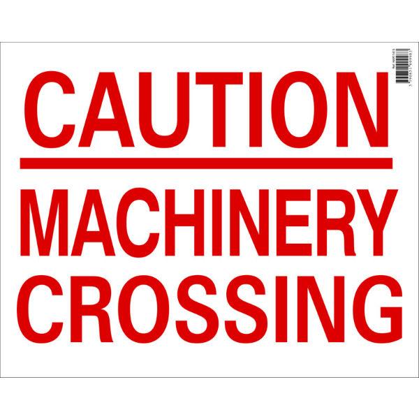 Large Farm Sign-Machinery Crossing