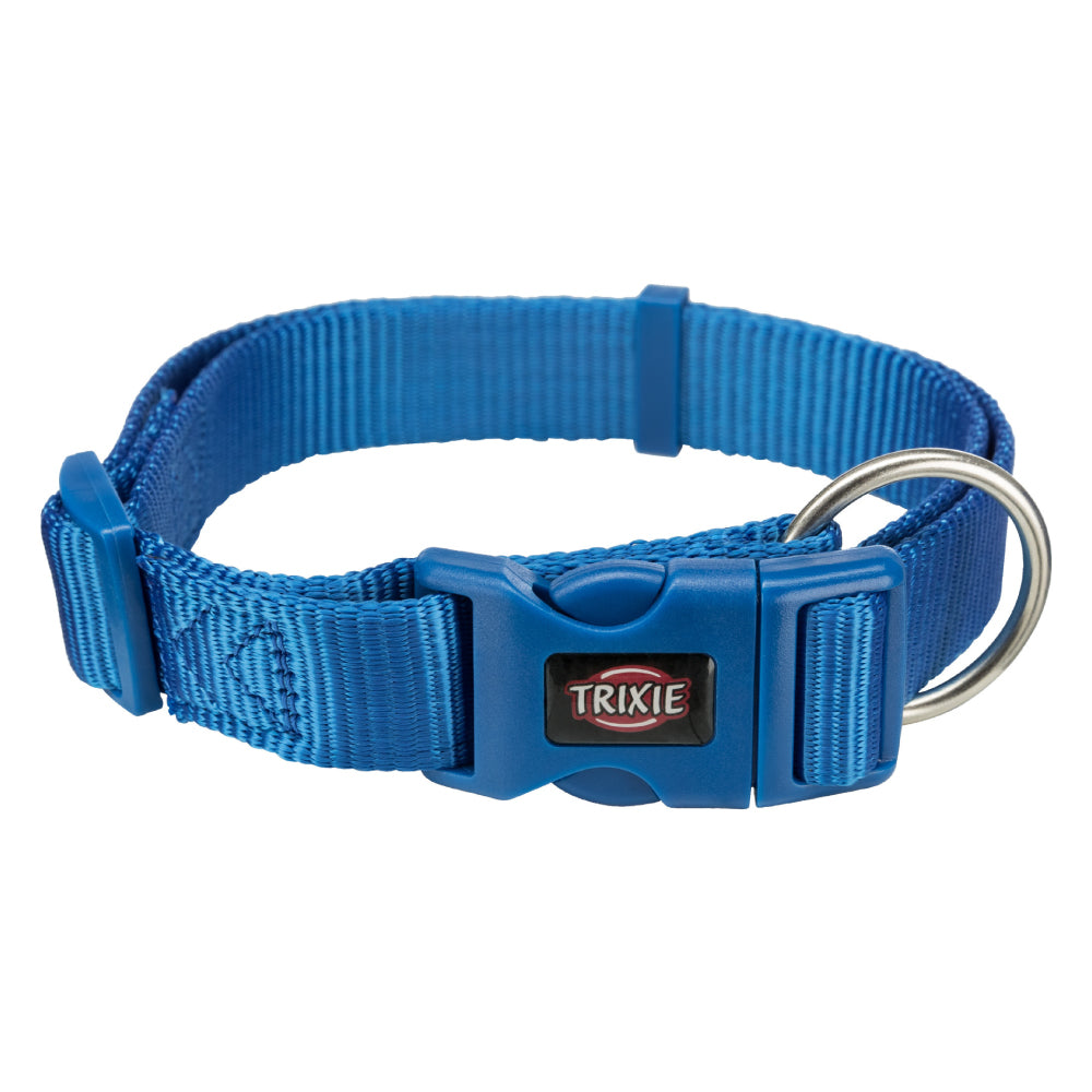 Premium Blue Dog Collar L-XL 40-65cm x 25mm