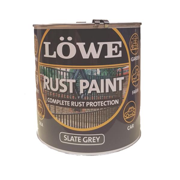 Lowe Metal &amp; Machinery Paint Slate grey 1L