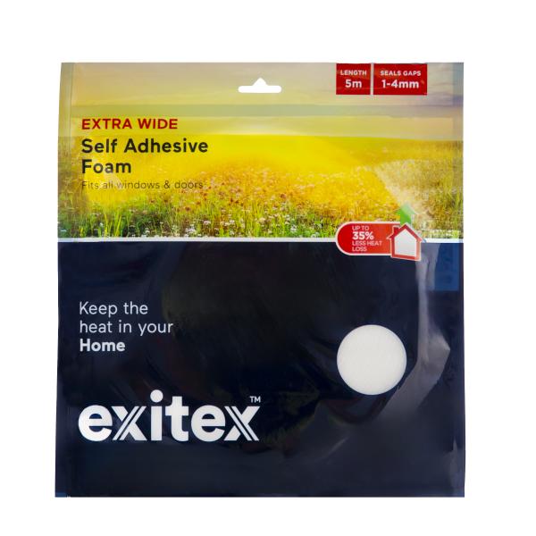 Exitex Extra Wide Self adesive foam