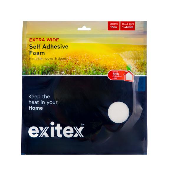 Exitex Extra Wide Self adesive foam