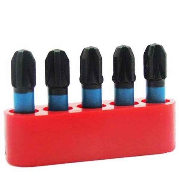 Dargan 5pc Pozi No.2 Screwdriver Bits