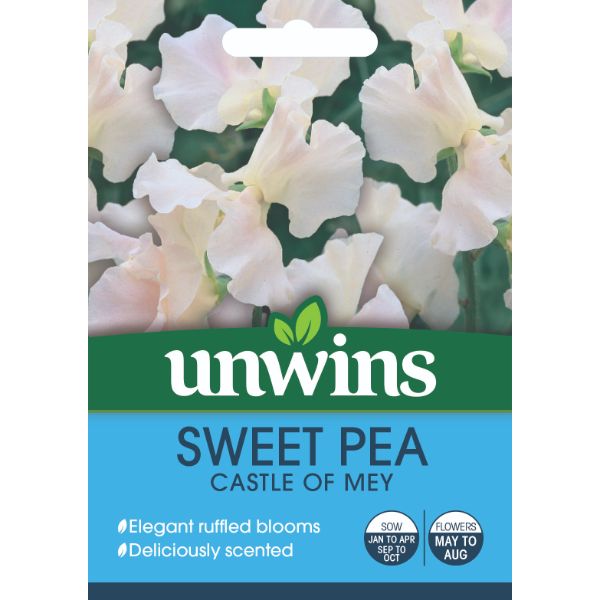 Unwins Seed Packet Sweet Pea Castle Of Mey