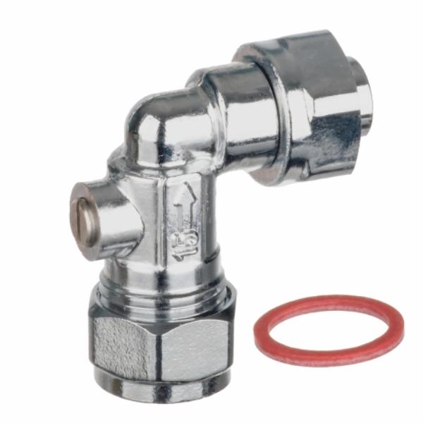 Easi Plumb1/2&quot; Fi. X Cu Elbow Pattern Service Valve