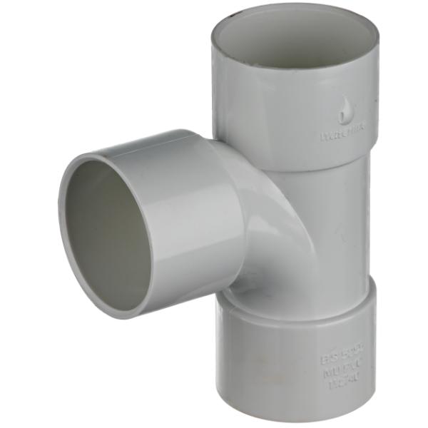 Easi Plumb32mm X 90 Deg White Waste Solvent Tee