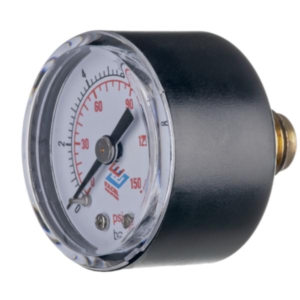 Easi Heat 1/4&quot; Back Inlet Pressure Gauge (0-10 Bar)