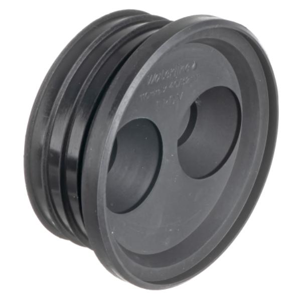 Easi Plumb4&quot; Double Inlet Rubber Soil Plug - 32mm/40mm