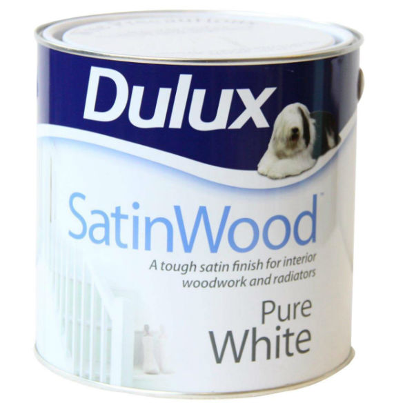 Dulux Satinwood White 750ml