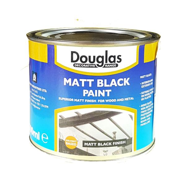 500ml Douglas Matt Black