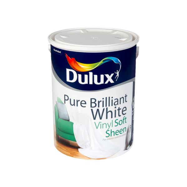 Dulux Vinyl Soft Sheen Paint 5L - White