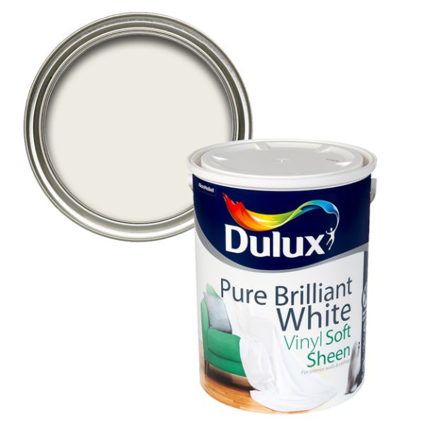 Dulux Vinyl Soft Sheen Paint 5L - White