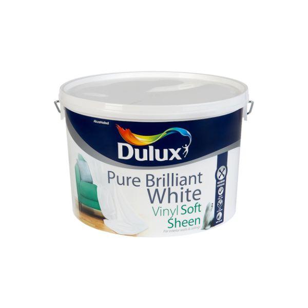 Dulux Pb White Soft Sheen 10Ltr