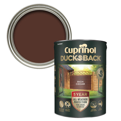 Cuprinol Ducksback Rich Cedar 5L