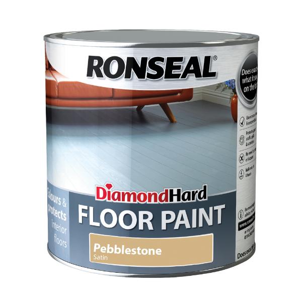 Ronseal Hardfloor Paint Pebble Stone 2.5L