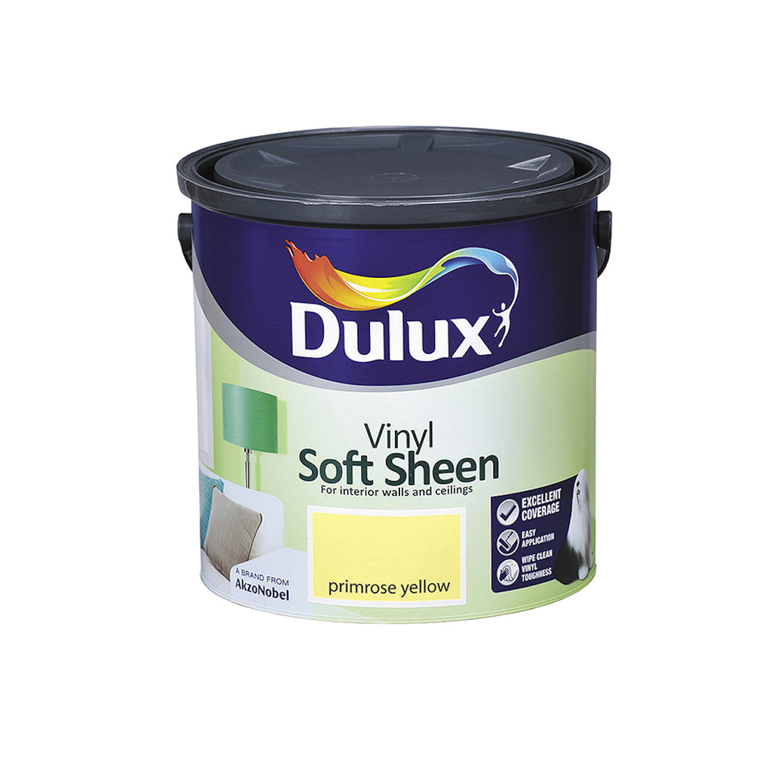 Dulux Soft sheen Primrose Yellow 2.5L