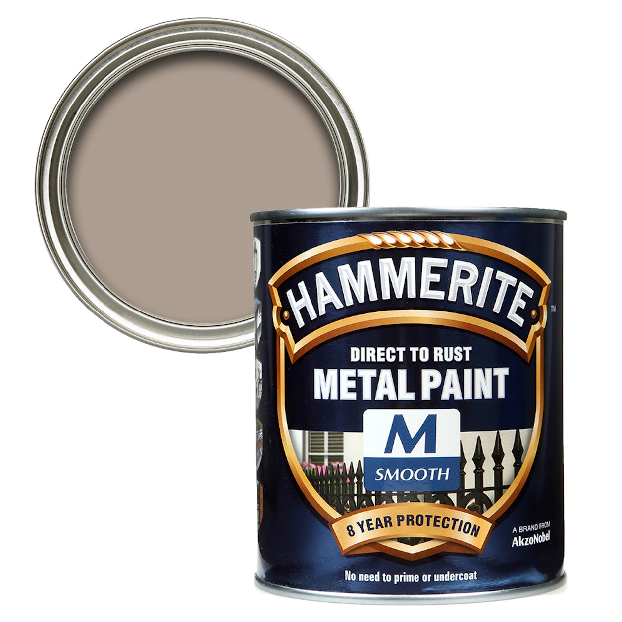 Hammerite Smooth Muted Clay 750Ml