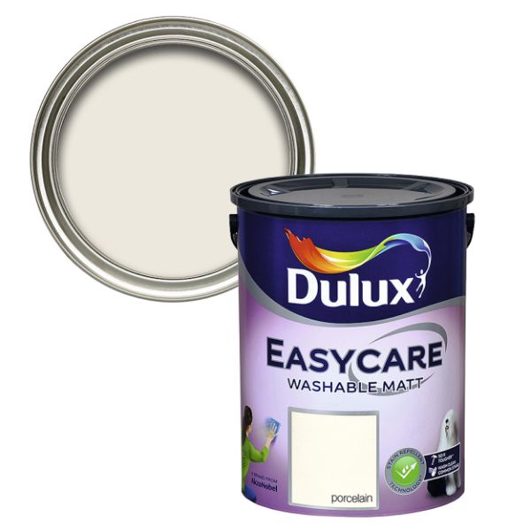 Dulux Easycare Matt Paint 5L - Porcelain – Co-Op Superstores