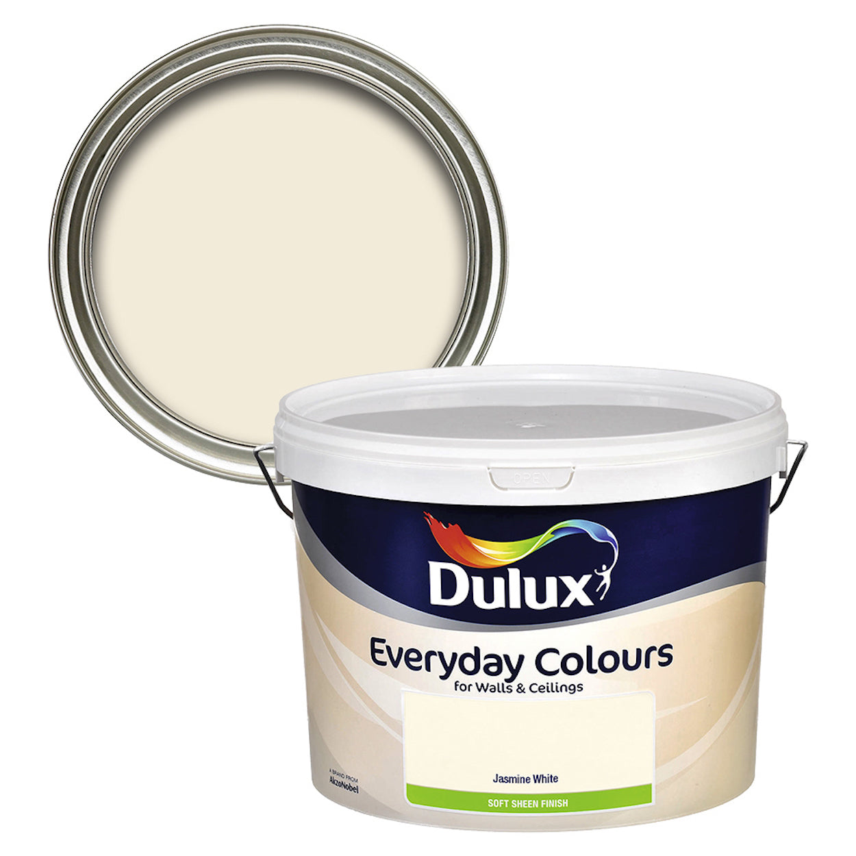 Dulux Soft sheen Jasmine White 10L