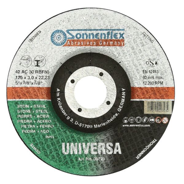 Sonnenflex Universal Stone &amp; Steel 9&quot; Cutting Disc