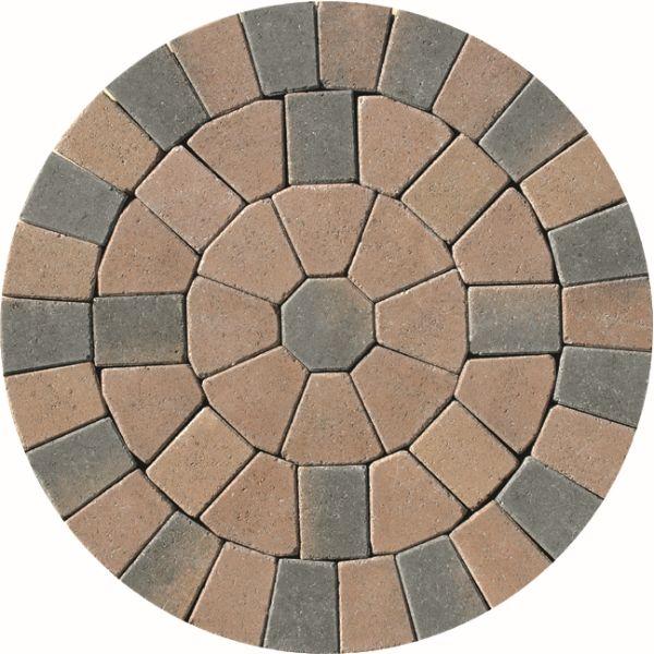 Circles Cobble Chestnut 2.1m x 60mm