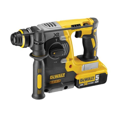 Dewalt XR Brushless SDS Plus 3 Mode Hammer Drill 18V With 2 x 5.0Ah Li-ion