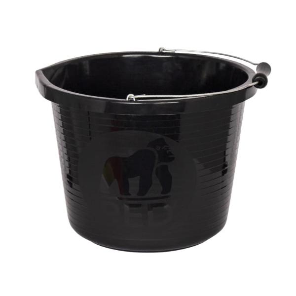 Gorilla Premium Bucket 14 litre (3 gallon) Black