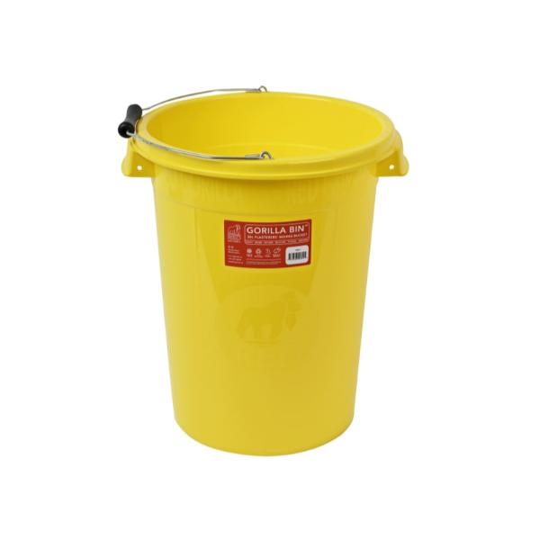 Gorilla Plasterers Mixing Bucket 30Litre Yellow