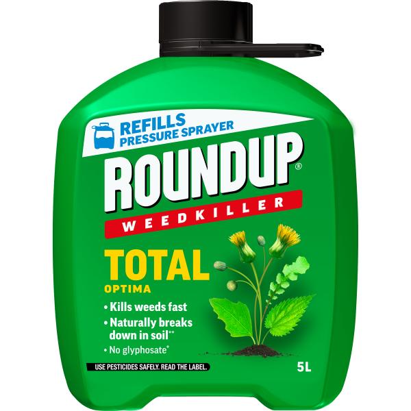 Roundup Total Optima Pump &amp; Go Refill 5 Litre