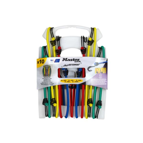 Master Lock 10 Piece Bungee Set