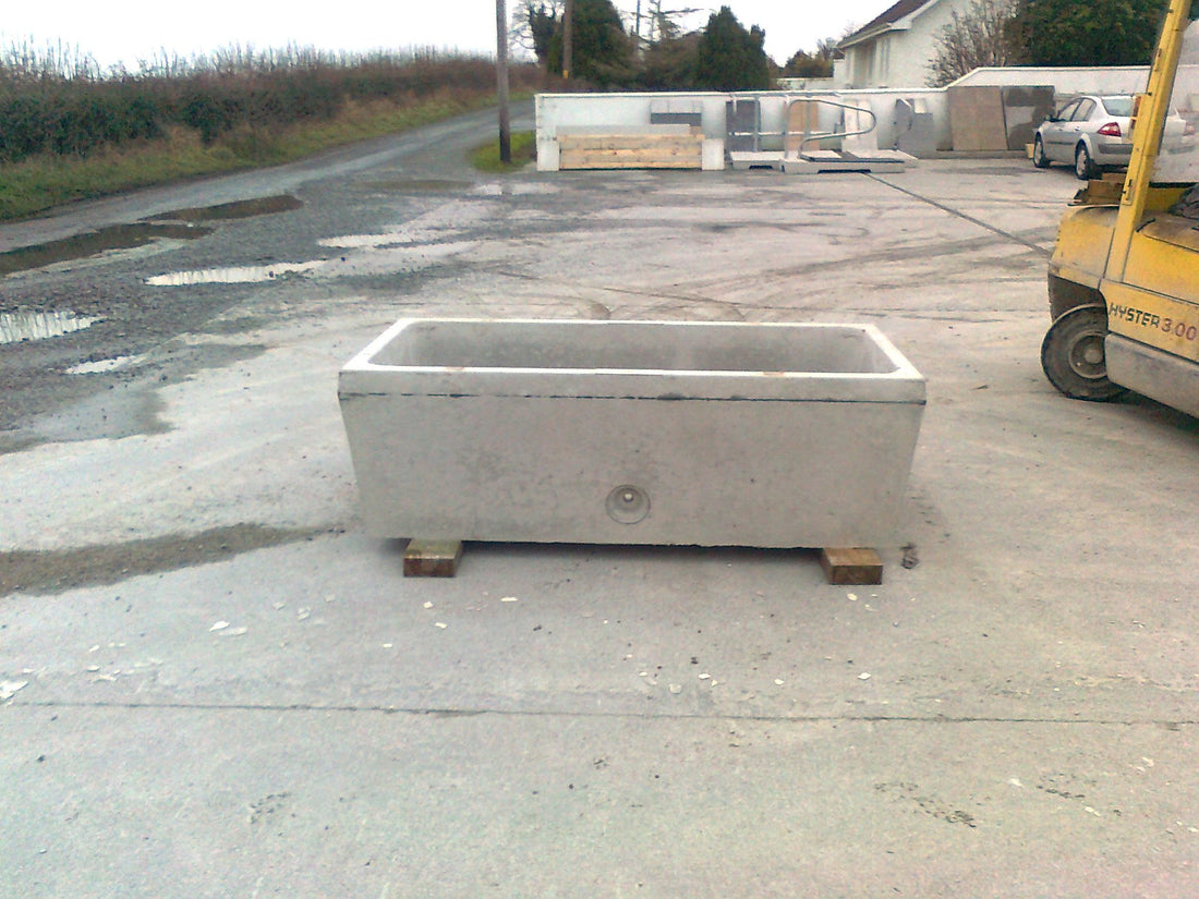 Concrete Water Trough Including Valve 150Gallon