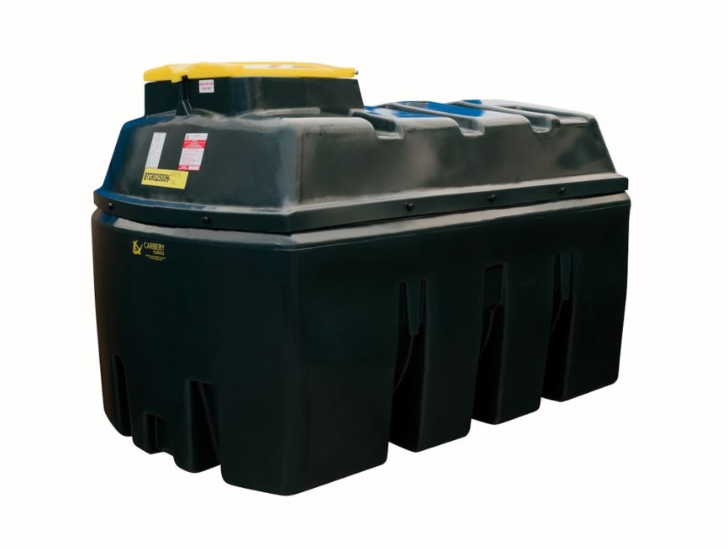 Carbery 2500Ltr Bunded Waste Oil Tank