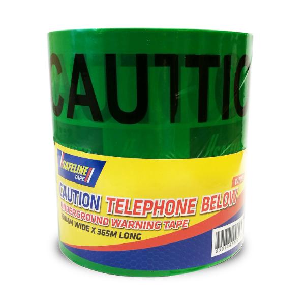 Safeline Telephone Cable Below Tape 150mm x 365M