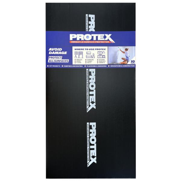 Protex Floor Protection 1200 X 600 X 2.1mm Black (10 Pack)