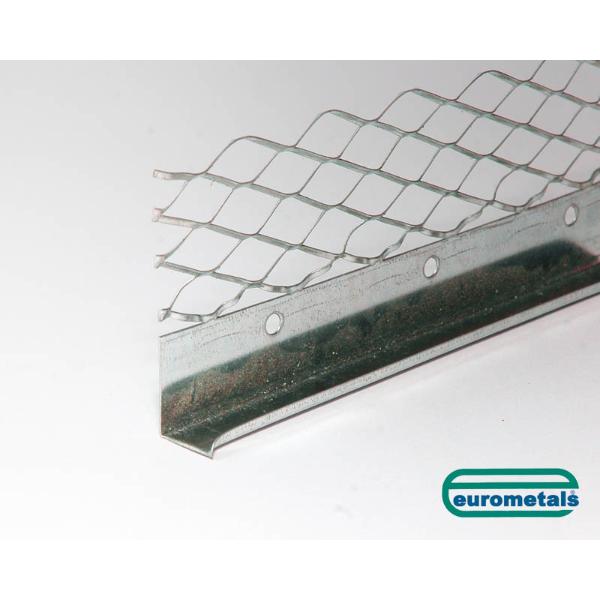 Eurometals Galvanised Plaster Stop 19mm