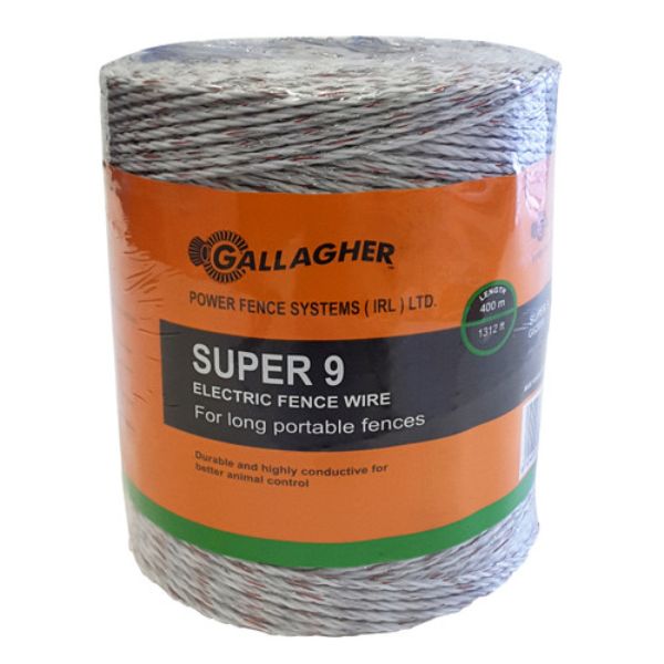 Gallagher 9 Strand 250M Polywire