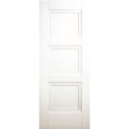 Indoors Franklin White Primed 3 Panel Door 78X28