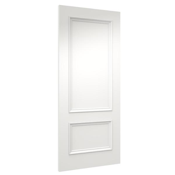 Deanta raised two panel Premier White Door.  80 x 32