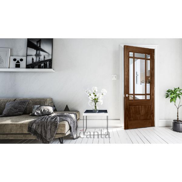 Deanta NM9G Walnut Door 80 x 34